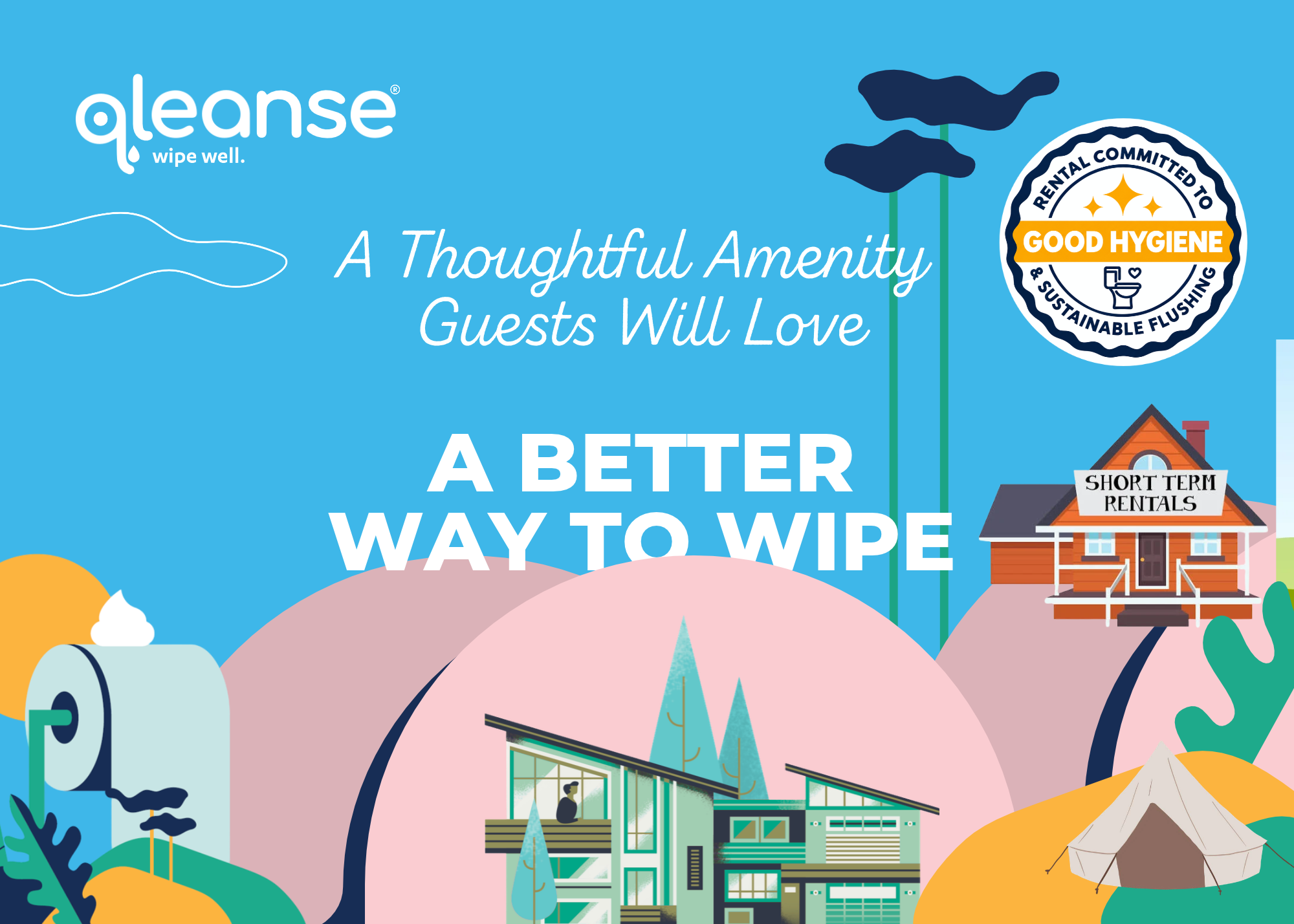 Qleanse Vacation Rental Starter Kit