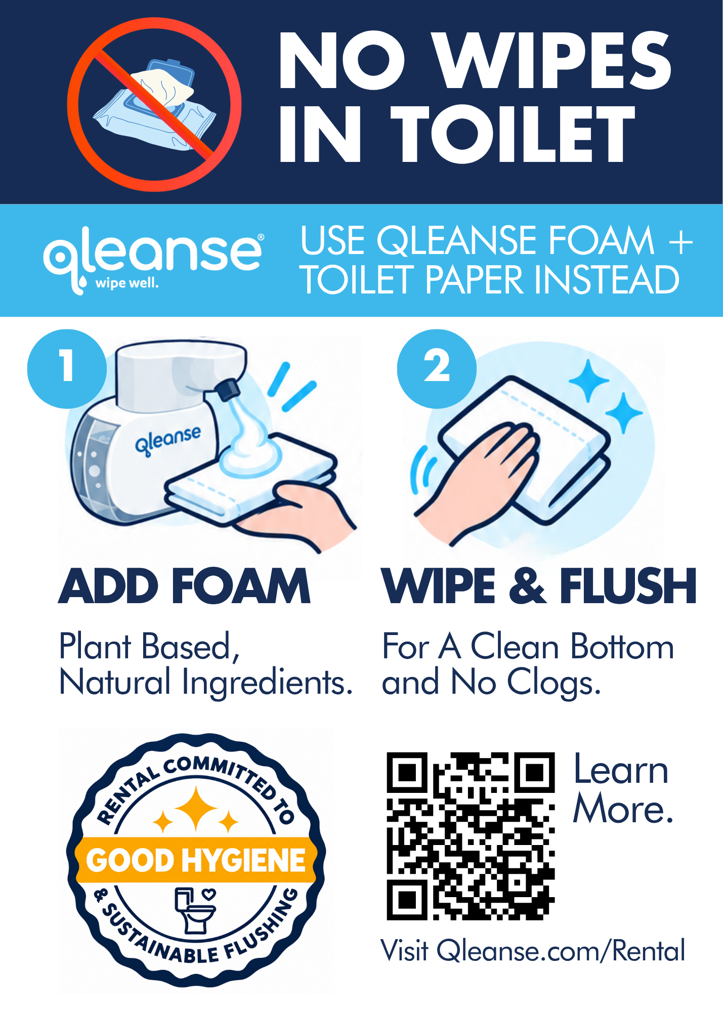 Qleanse Vacation Rental Starter Kit