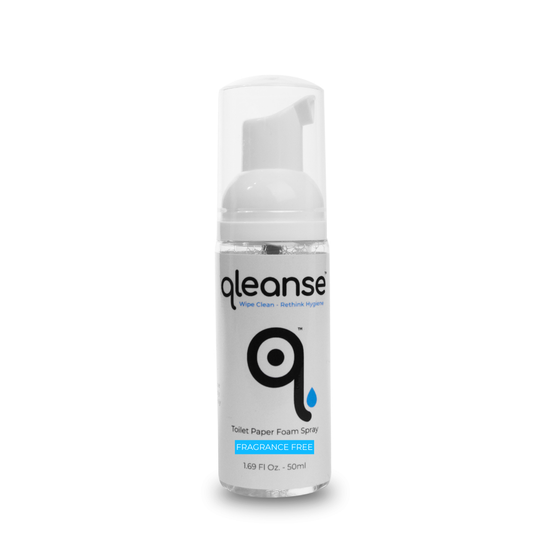 Qleanse Toilet Paper Foam Spray